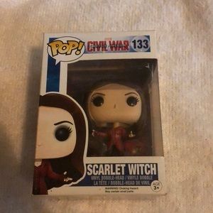 New Scarlet Witch Bobble Pop Vinyl